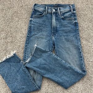 MOTHER Stylish Blue Denim Jeans